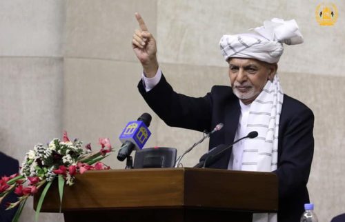លោក Ashraf Ghani ប្រធានាធិបតី​អាហ្វហ្គានីស្ថាន។ (ហ្វេសប៊ុក៖ Ashraf Ghani)