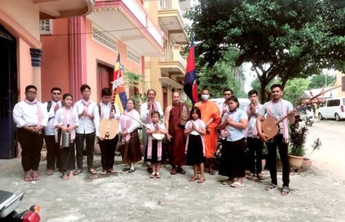ក្រុមការងារសហគមន៍ចាប៉ីអមតៈ ថ្ងៃទី១៨ ខែកញ្ញា ឆ្នាំ២០២២ ស្ថិតក្នុងវត្តនាគវ័ន្ត រាជធានីភ្នំពេញ។