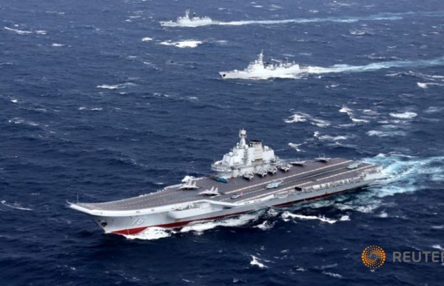170111-vod-meta-secu-Taiwan-scrambles-jets-navy-as-China-aircraft-carrier-enters-Taiwan-Strait