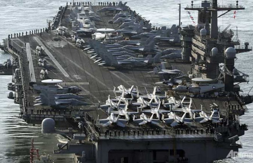 170419-vod-meta-g-pol-USS Carl Vinson not heading for North Korea when officials claimed it was