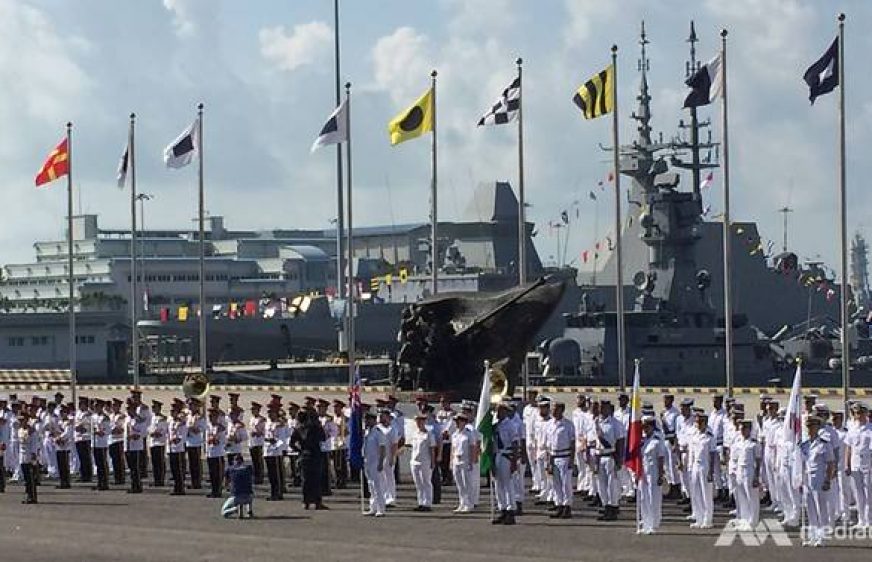 170515-vod-meta-g-secu-Warships from 20 countries dock at Singapores first international