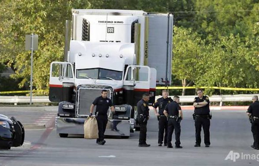 170724-vod-meta-g-hr-Nine suspected migrants found dead in Texas truck, 30 ill