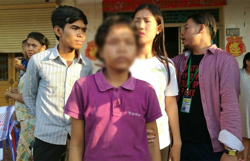 កុមារី ជា ស្រីនូ ហៅស្រីពៅ អាយុ១៦ឆ្នាំ ដែលរងការវាយធ្វើបាប ខណៈបម្រើការងារតាមផ្ទះ (រូបភាព៖ បណ្ដាញសង្គម)