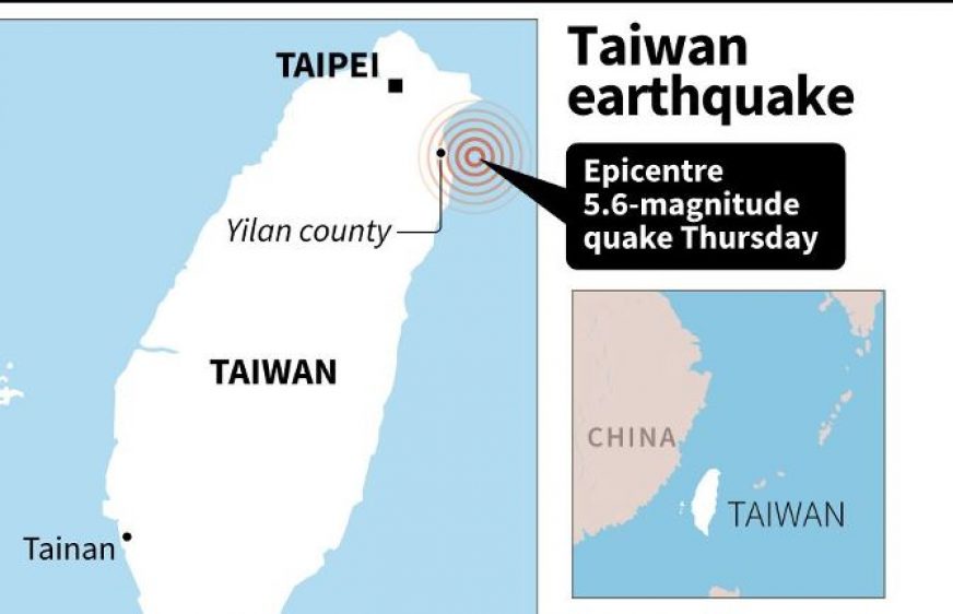 20160512-vod-udom-g-5.6-magnitude earthquake hits northeast Taiwan