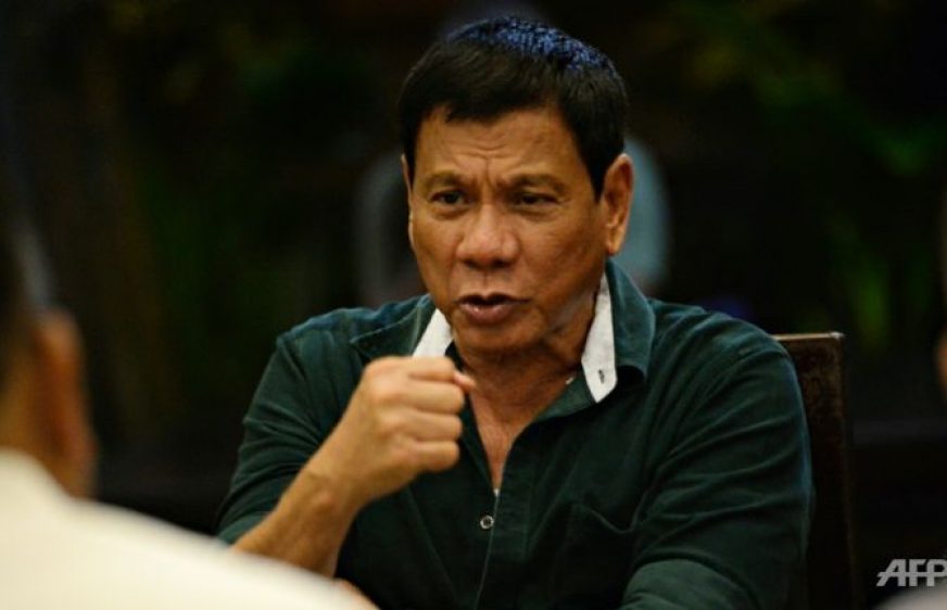 ប្រធានាធិបតី​ជាប់​ឆ្នោត​ថ្មី​របស់​ហ្វីលីពីន លោក Rodrigo Duterte (រូបភាពពី AFP)