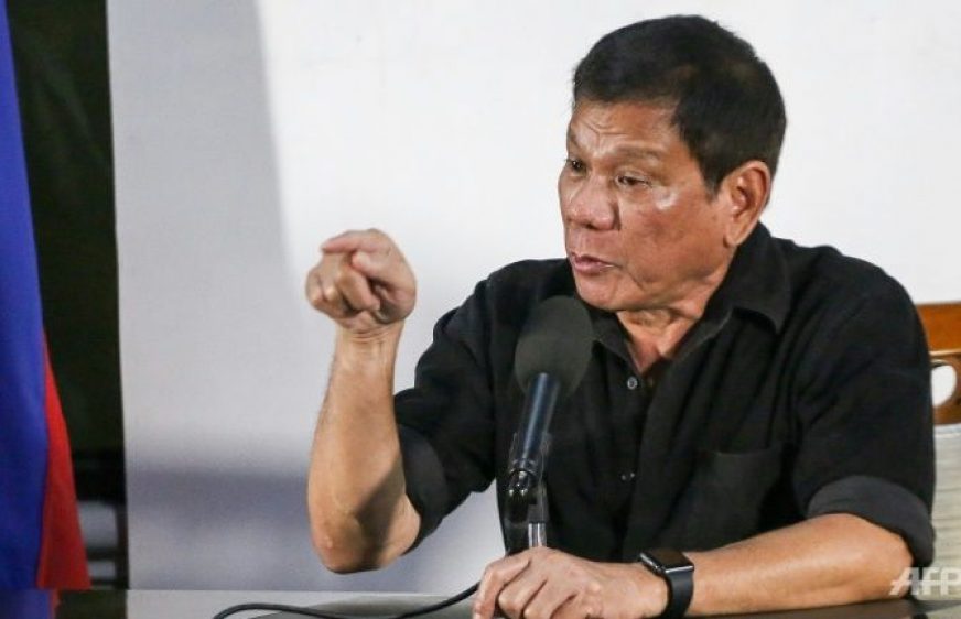 ប្រធានាធិបតី​ជាប់​ឆ្នោត​ថ្មី​របស់​ហ្វីលីពីន លោក Rodrigo Duterte (រូបភាពពី AFP)