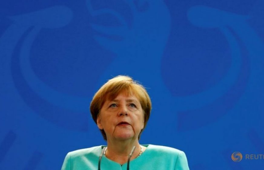 ​អធិការបតី​អាល្លឺម៉ង់ លោកស្រី Angela Merkel (រូបភាពពីបណ្តាញព័ត៌មានChannel News Asia)
