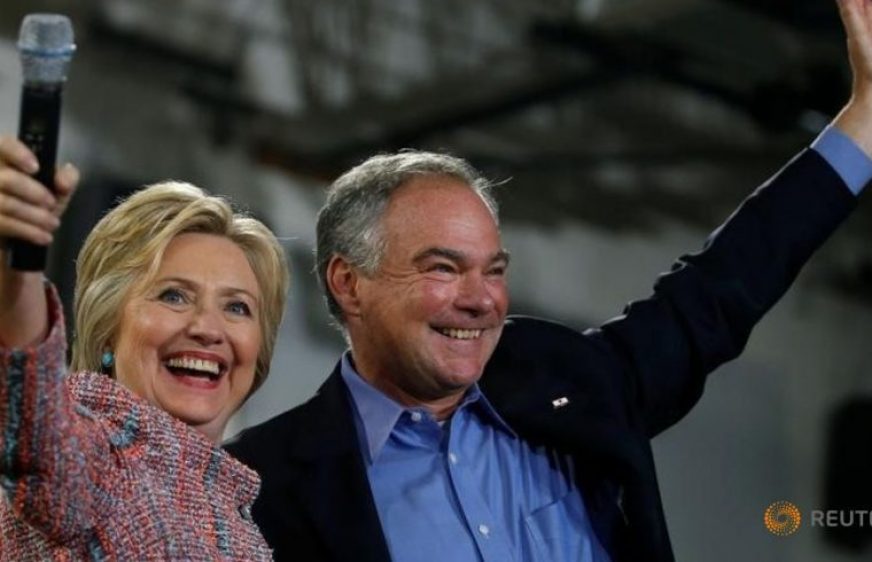 20160723-vod-udom-g-pol-Hillary Clinton picks Senator Tim Kaine for running mate
