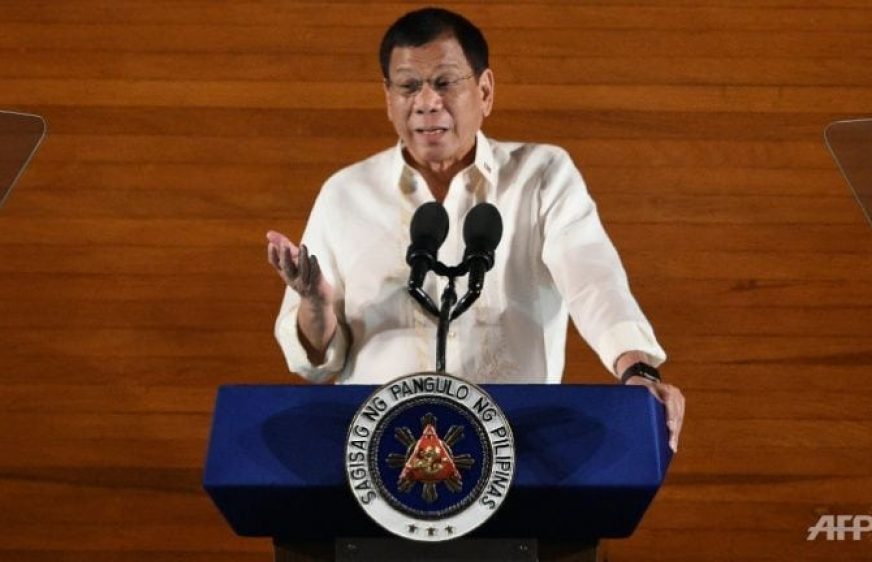 ប្រធានាធិបតី​ហ្វីលីពីនលោក Rodrigo Duterte (រូបភាពពី AFP)