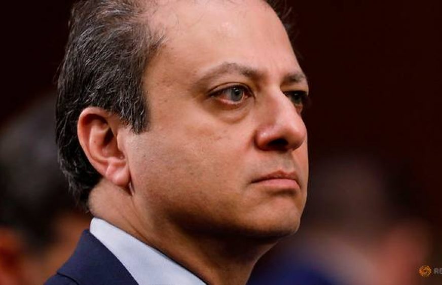 20170612-vod-udom-g-pol-Ex-US Attorney Bharara tells of 'unusual' calls he received from Trump