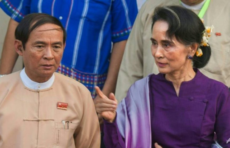 20180329-vod-udom-g-pol-Aung San Suu Kyi loyalist Win Myint elected Myanmar president