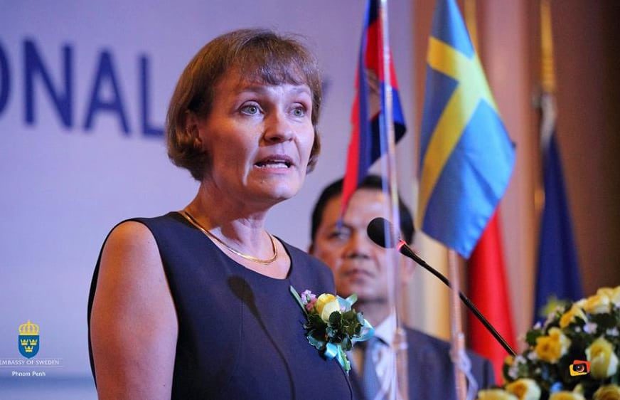 Swedish Ambassador to Cambodia, Mrs. Maria Sargren (Photo by Embassy of Sweden in Phnom Penh)