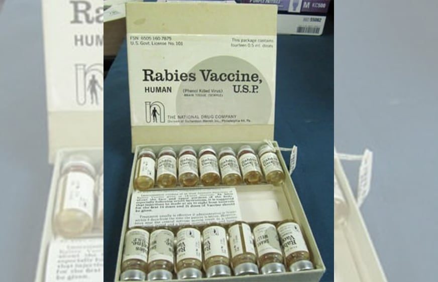 Rabies Vaccines(from history of vaccines)