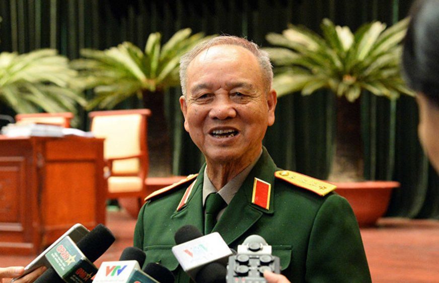 អតីត​រដ្ឋមន្ត្រី​ការពារ​ជាតិ​វៀតណាម​ដែល​កាន់​តំ​ណែង​ពី​ឆ្នាំ​១៩៩៧ ដល់​ឆ្នាំ​២០០៦ លោក ផាំ វ៉ាន់ត្រា Phạm Văn Trà។ រូបភាព៖ vn.sputniknews.com